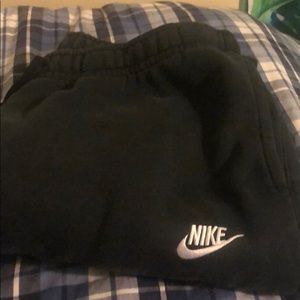 Men’s Black Nike sweatpants size large